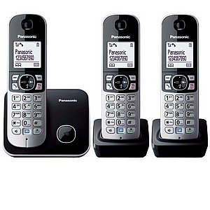 טלפון אלחוטי Panasonic KX-TG6813MBB פנסוניק טלפון אלחוטי Panasonic KX-TG6813MBB פנסוניק