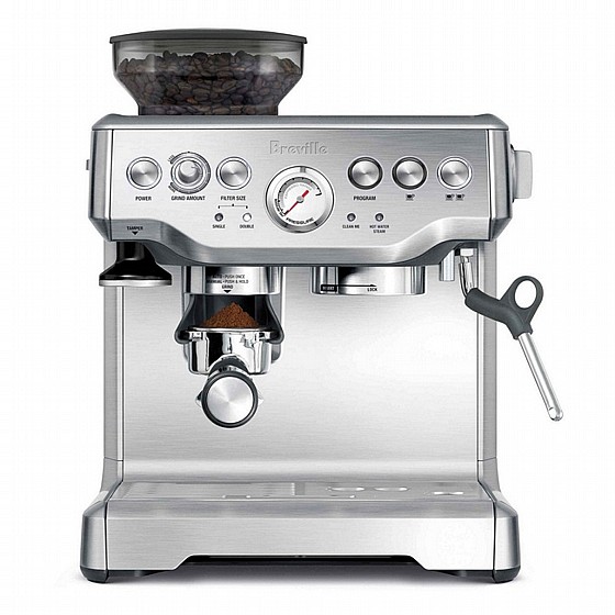 מכונת קפה BARISTA EXPRESS BES875BSS BREVILLE - צבע כסוף
