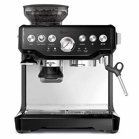 מכונת קפה BARISTA EXPRESS BES875KS BREVILLE - צבע שחור כסוף