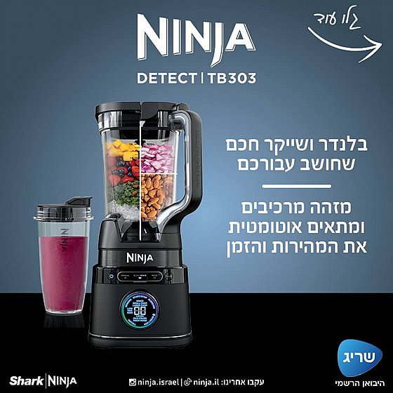 ����� 1200W DETECT TB303 NINJA - ����� ���� 3 ���� ������
