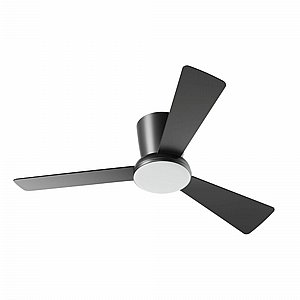 מאוורר תקרה עם שלט ותאורה 44" 2 STAR - צבע שחור מאוורר תקרה עם שלט ותאורה 44" 2 STAR - צבע שחור