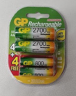 8 �� ������ ������ 800mAh + 2700mAh